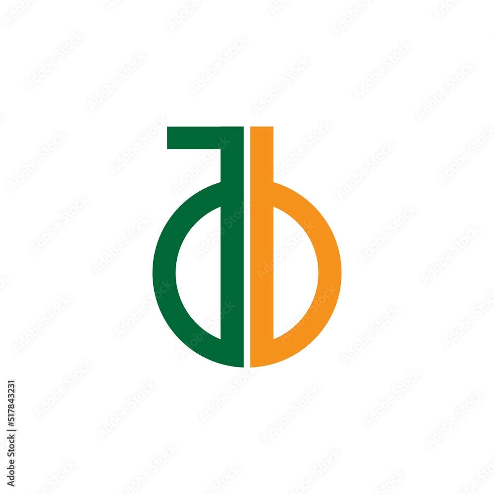 alphabet letters icon logo AB alphabet letters icon logo AB
