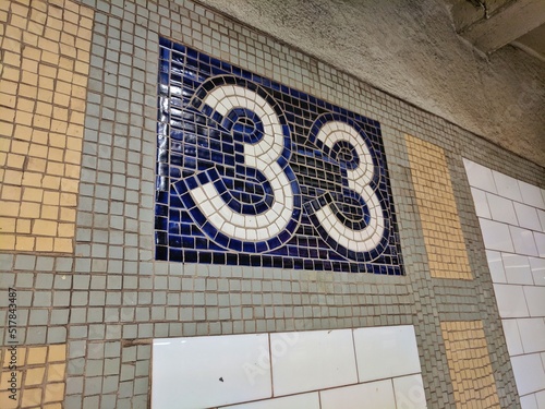 33rd Street subway station in New York City