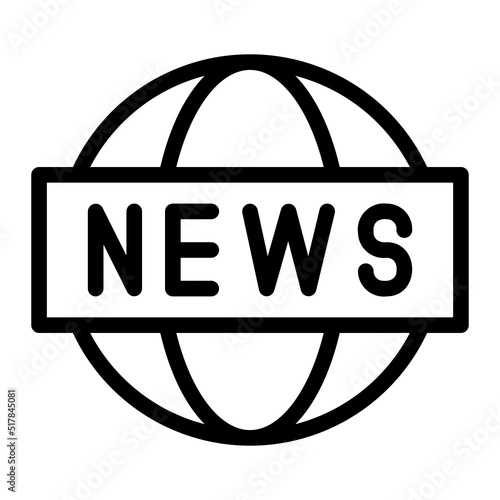 news line icon