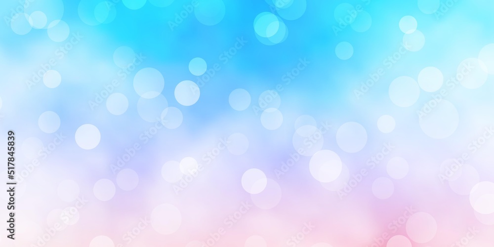 Light Blue, Yellow vector pattern with spheres. Light Blue, Yellow vector pattern with spheres.