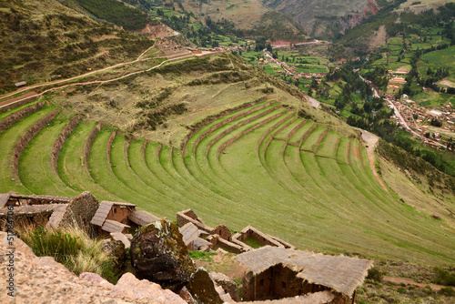 Pisaq, Heiliges Tal , Peru, Südamerika photo