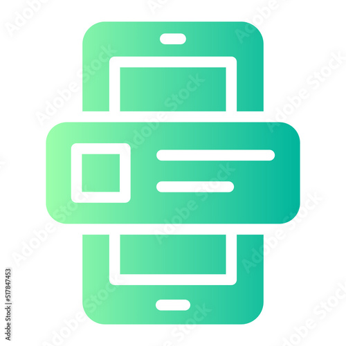 news gradient icon