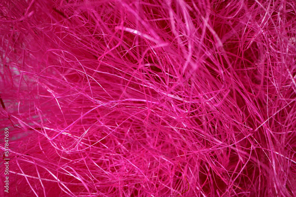Fototapeta premium Macro shot of tangled threads close up