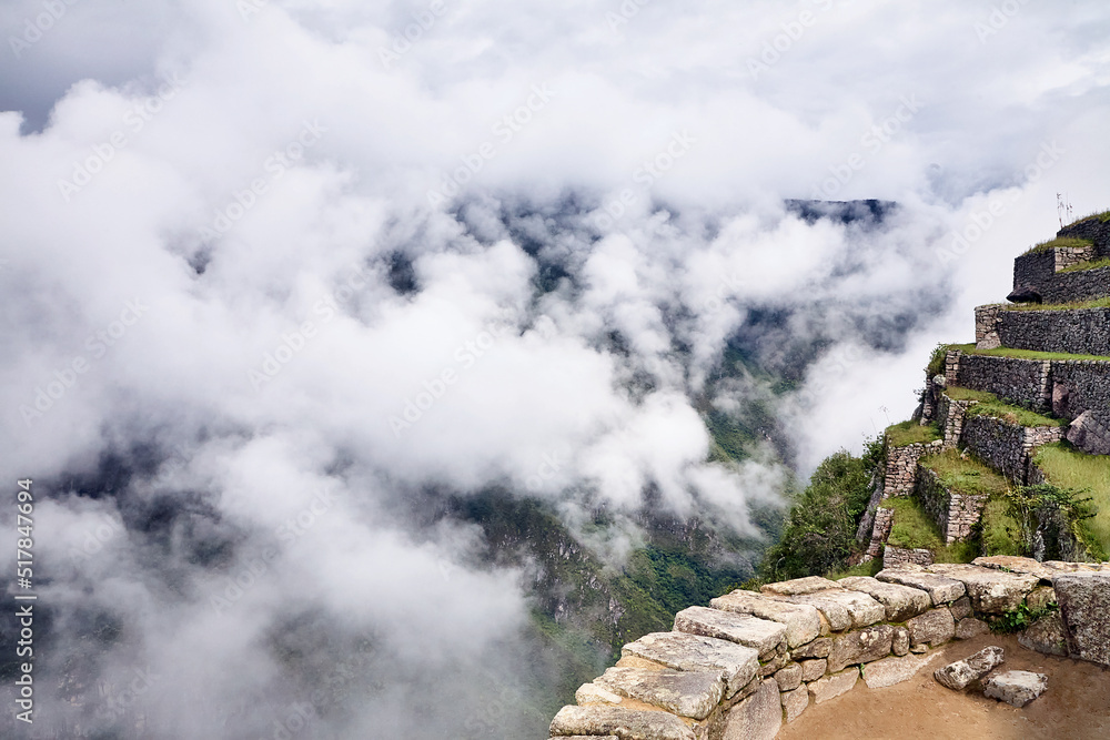 Machu Picchu, Peru, Südamerika.