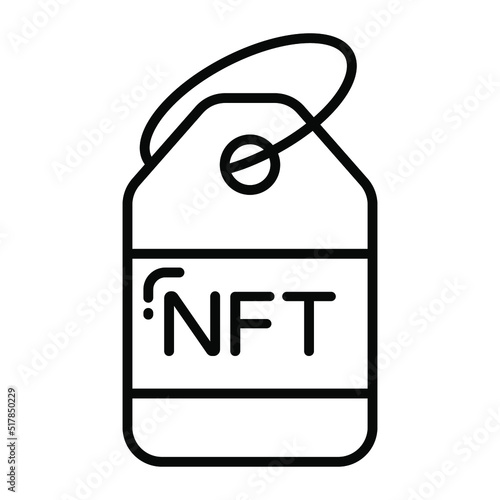 Value icon, Non-fungible token, Digital technology.