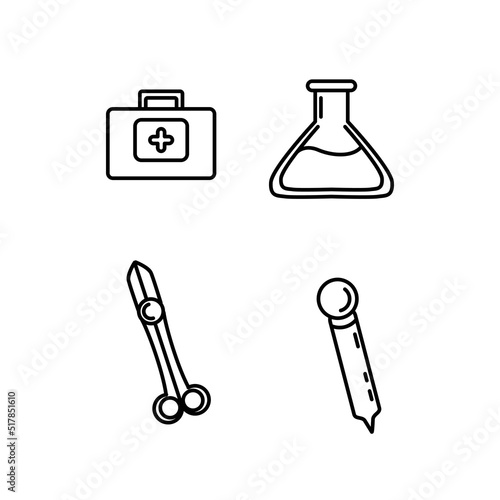 vector illustration icon about medical
