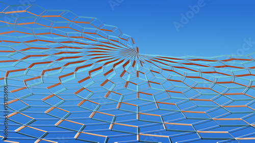 Abstract background with geometric pattern. Backgrounds and textures.