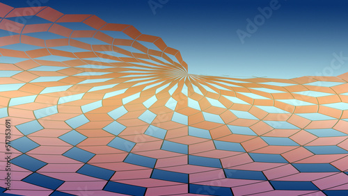 Abstract background with geometric pattern. Backgrounds and textures.