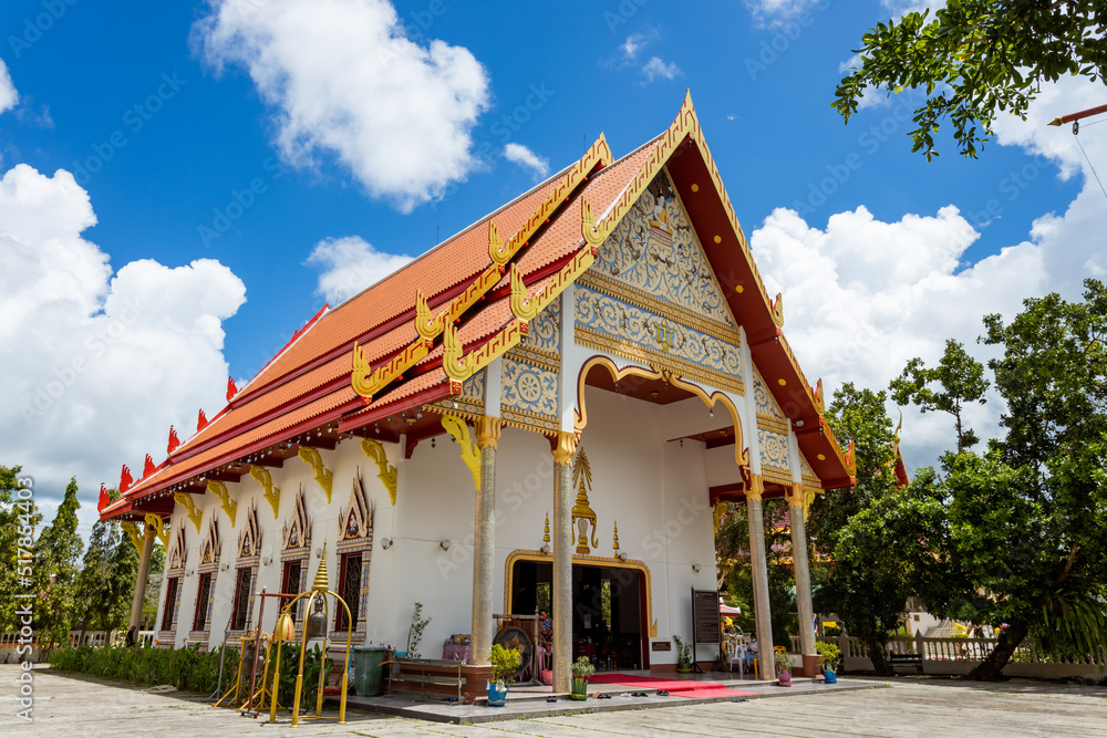 The chapel of  Wat Phra Thong, Phuket, Thailand.