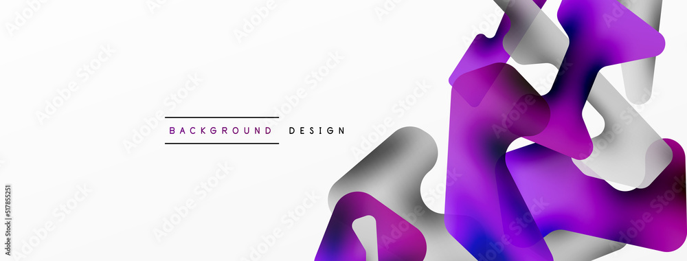 Colorful bright abstract shapes composition. Digital web futuristic template for wallpaper, banner, background, card, book Illustration, landing page Colorful bright abstract shapes composition. Digital web futuristic template for wallpaper, banner, background, card, book Illustration, landing page