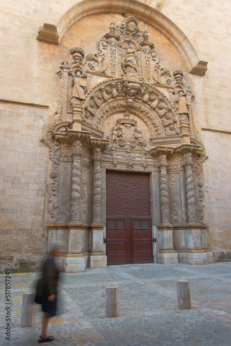 Iglesia de Monti-Sion (s.XVI-XVII), Es Call (Juderia).Centro historico.Palma.Mallorca.Baleares.España. © Tolo