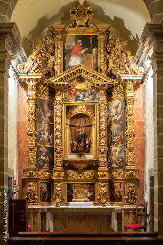 retablo de la Virgen del Rosario, 1592, Convento de Santo Domingo , Inca, Mallorca, balearic islands, Spain
