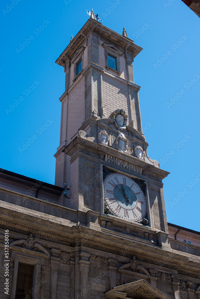 old clock tower in the center of the city