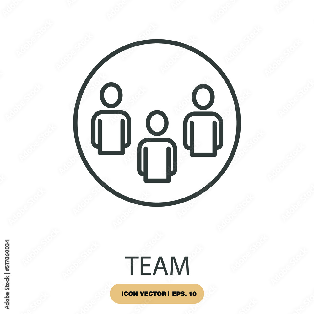 team icons symbol vector elements for infographic web team icons symbol vector elements for infographic web