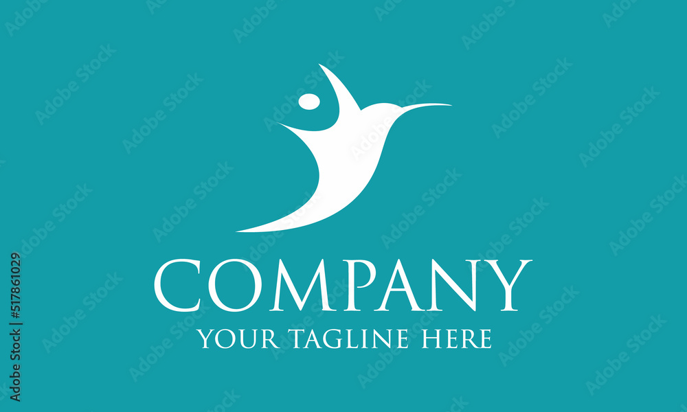 bird hummingbird logo vector icon template bird hummingbird logo vector icon template