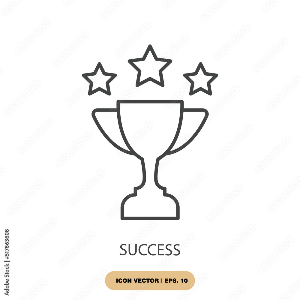 success icons symbol vector elements for infographic web success icons symbol vector elements for infographic web