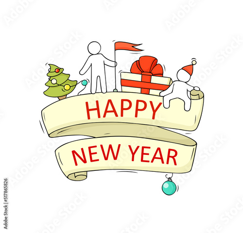 Happy New Year concept.