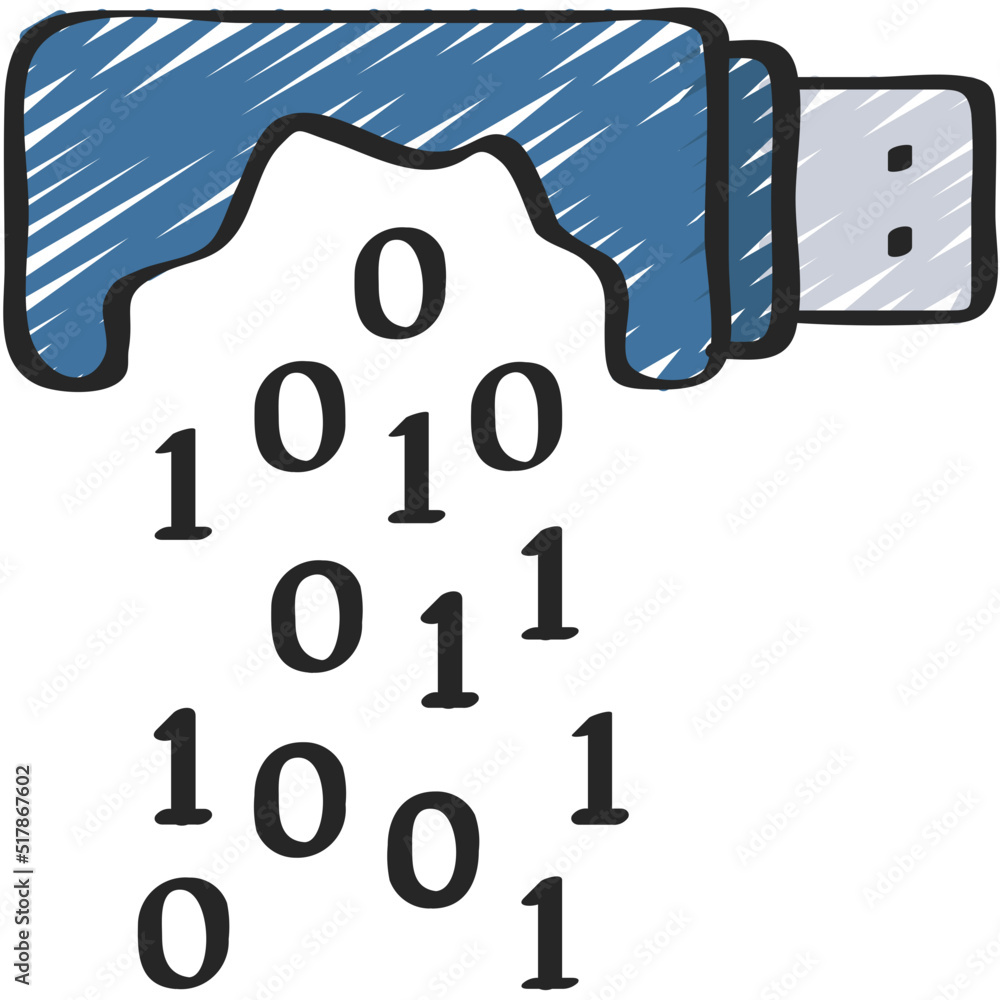 Fototapeta premium Data Loss Icon