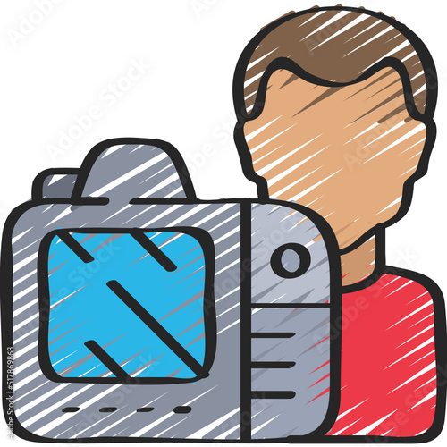 Male Vlogger Icon