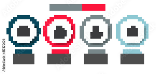 Set Ticket in Iceland, Iceberg, Lighthouse and Viking ship Drakkar. Business infographic template. Vector