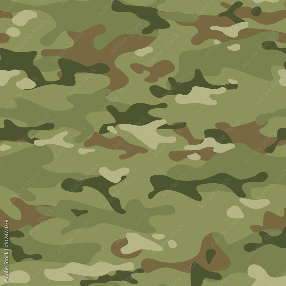 Seamless camouflage pattern of spots. Modern camo. Print on fabrics and clothes. Vector Seamless camouflage pattern of spots. Modern camo. Print on fabrics and clothes. Vector