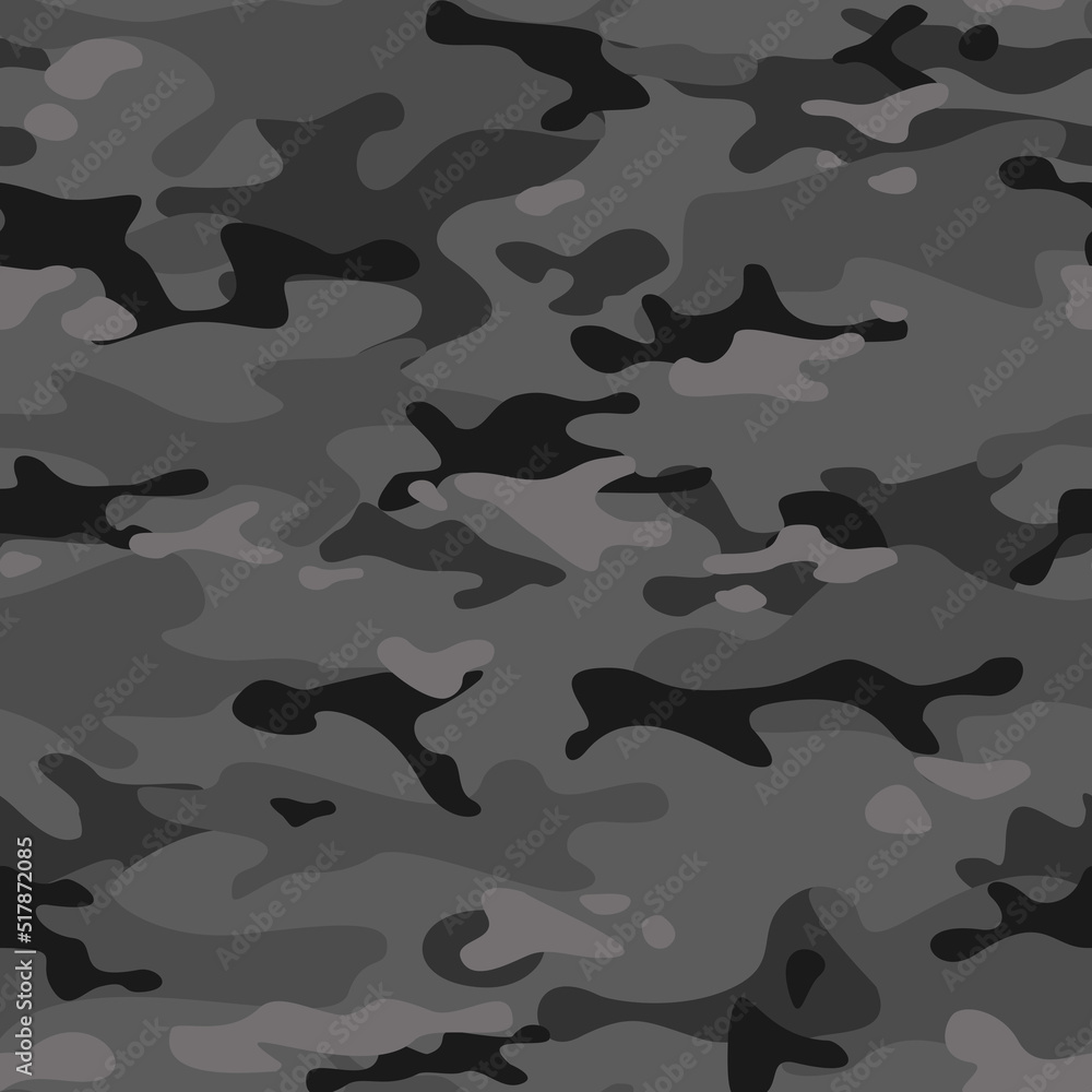 Seamless camouflage pattern of spots. Modern camo. Print on fabrics and clothes. Vector Seamless camouflage pattern of spots. Modern camo. Print on fabrics and clothes. Vector