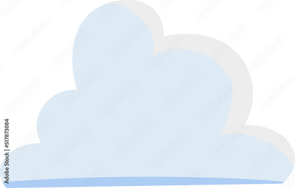 Cloud illustration. Design elements for web interface , weather forecast or cloud storage applications. White clouds set isolated on blue background. Vector illustration. Clouds silhouettes. Cloud illustration. Design elements for web interface , weather forecast or cloud storage applications. White clouds set isolated on blue background. Vector illustration. Clouds silhouettes.