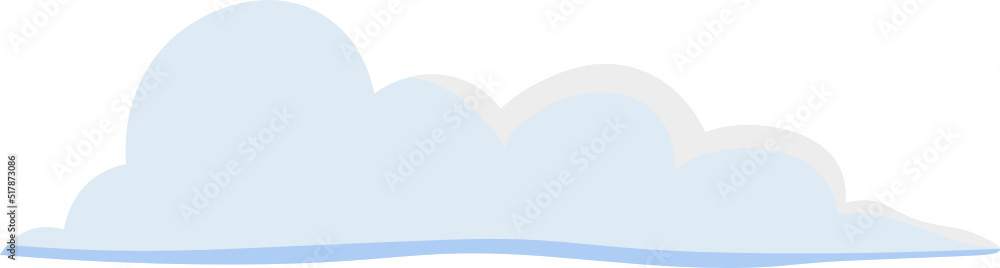 Cloud illustration. Design elements for web interface , weather forecast or cloud storage applications. White clouds set isolated on blue background. Vector illustration. Clouds silhouettes. Cloud illustration. Design elements for web interface , weather forecast or cloud storage applications. White clouds set isolated on blue background. Vector illustration. Clouds silhouettes.