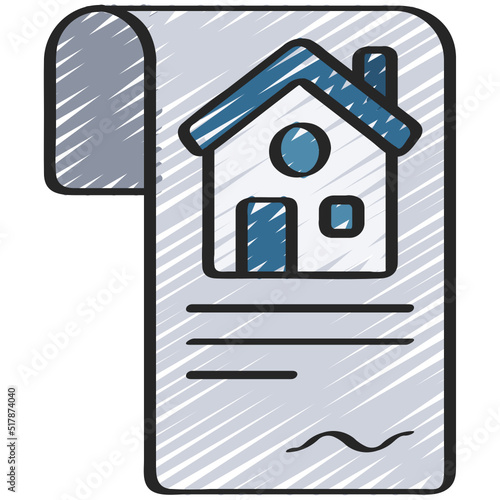 Mortgage Contract Icon