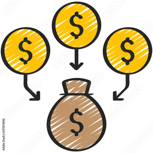 Loan Consolidation Icon