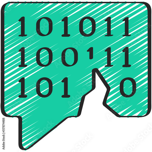 Break Coded Message Icon