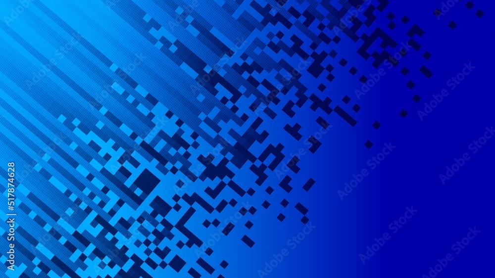 abstract blue background with squares. 