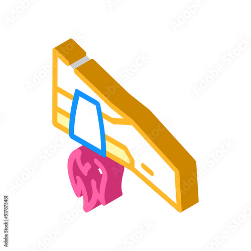 techno wing isometric icon vector. techno wing sign. isolated symbol illustration