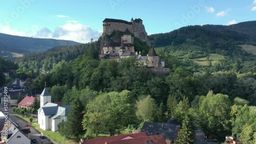 The ORAVA CASTLE in Slovakia photo