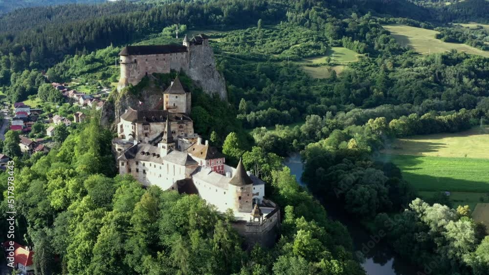 The ORAVA CASTLE in Slovakia The ORAVA CASTLE in Slovakia