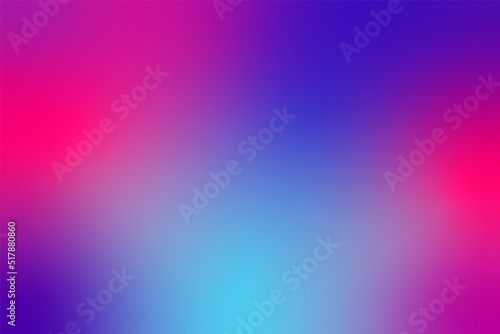 Abstract gradient with vibrant colors, pink, purple, blue, soft colorful background. Modern, contemporary gradient, blur background, for mobile, web.