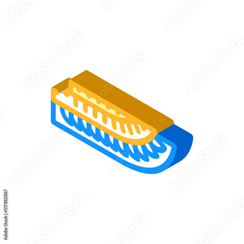 egyptian wing isometric icon vector. egyptian wing sign. isolated symbol illustration
