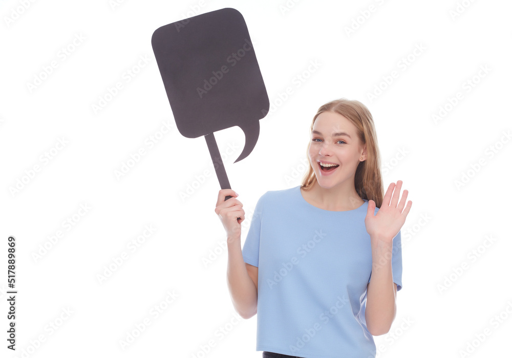 Very happy excited, businesswoman showing blank banner signboard. Success and advertising concept. Copy space empty place for some advertisement ad text. Very happy excited, businesswoman showing blank banner signboard. Success and advertising concept. Copy space empty place for some advertisement ad text.