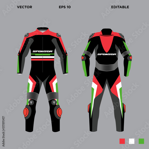 Racing apparel design