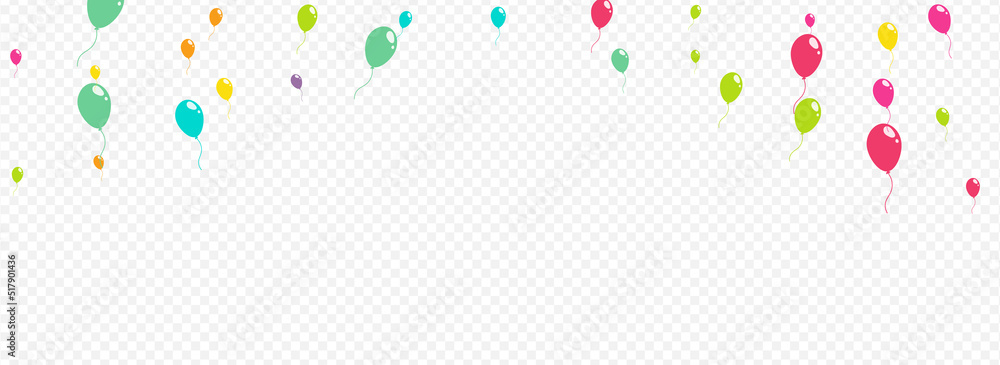 Cartoon Round Baloon Vector Panoramic Transparent Cartoon Round Baloon Vector Panoramic Transparent