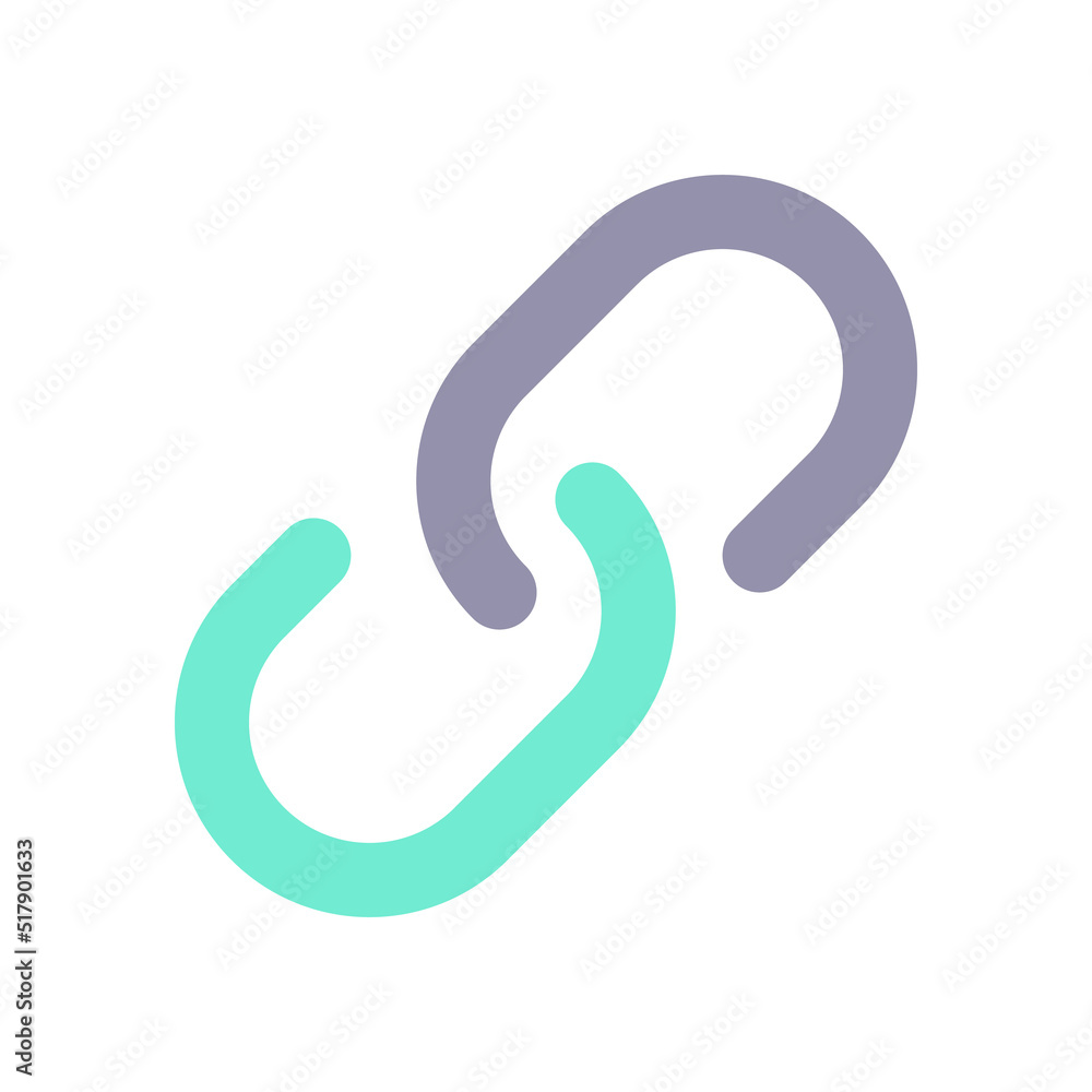 Resources and links flat color ui icon. Sharing on social media. Linking chain. Hyperlink creation. Simple filled element for mobile app. Colorful solid pictogram. Vector isolated RGB illustration Resources and links flat color ui icon. Sharing on social media. Linking chain. Hyperlink creation. Simple filled element for mobile app. Colorful solid pictogram. Vector isolated RGB illustration