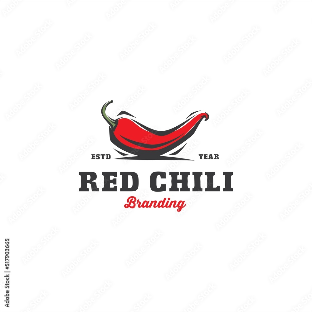 Chili Jalapeno Logo Design Vector Image Chili Jalapeno Logo Design Vector Image