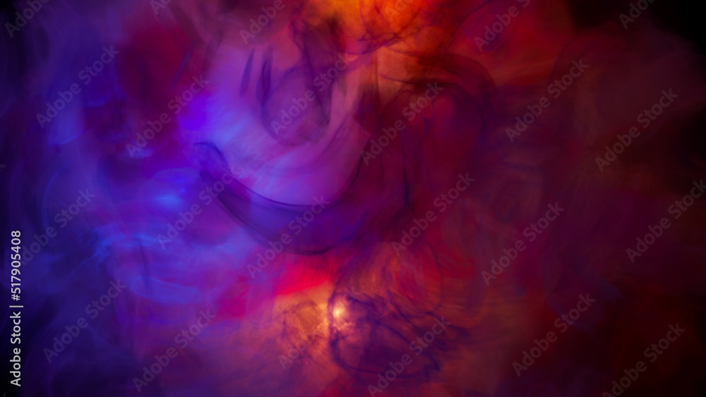 3D Rendering of Dust and Cloud Interstellar in a Universe 3D Rendering of Dust and Cloud Interstellar in a Universe