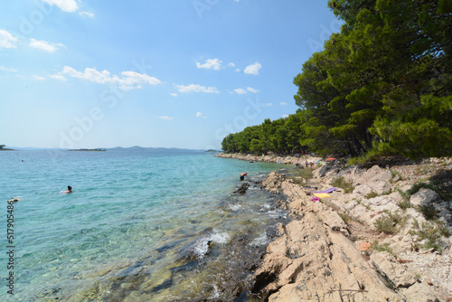 Fototapeta Naklejka Na Ścianę i Meble -  costa della croazia a zara