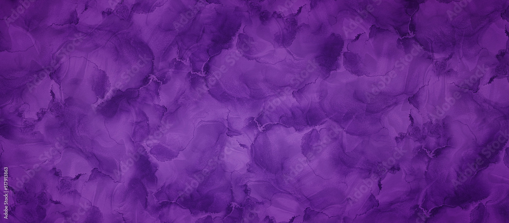 Luxurious And Elegant Watercolor Paint Smudges Appealing Violet Abstract Background Wallpaper