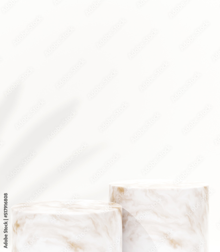 Cosmetic background for product presentation.minimal podium for fashion magazine illustration,beauty and cosmetics product. 3d render illustration Cosmetic background for product presentation.minimal podium for fashion magazine illustration,beauty and cosmetics product. 3d render illustration
