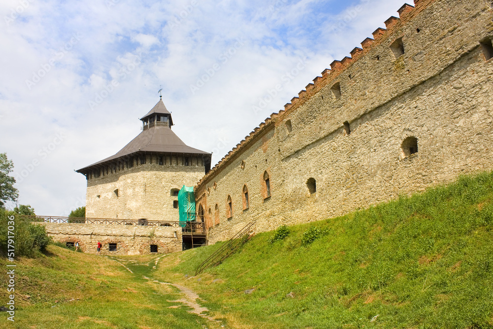 Famous Medzhybozh Castle in Ukraine
