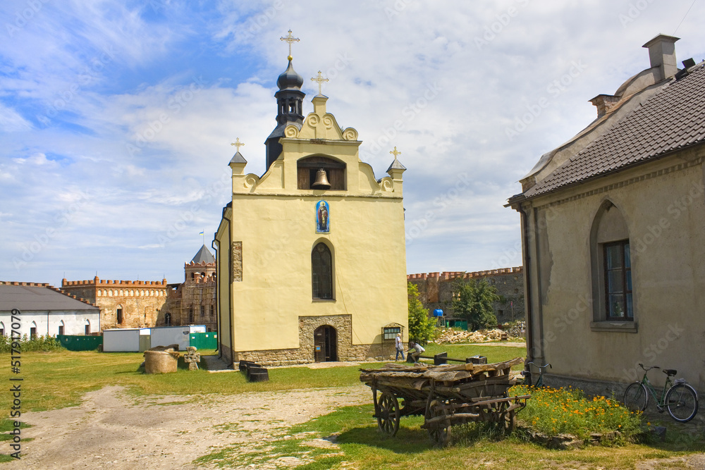 Castle Church in Medzhybozh Castle in Ukraine	
