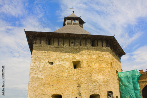 Knight's Tower and Historical Museum in Medzhybozh Castle in Ukraine photo