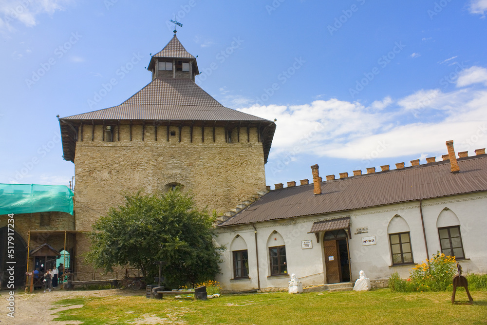 Famous Medzhybozh Castle in Ukraine	
